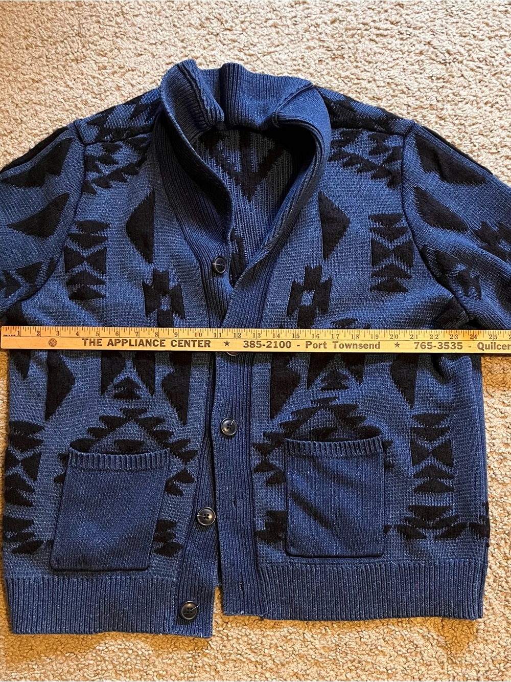 Lucky Brand Yellowstone Cardigan, XL - Picture 4 of 5
